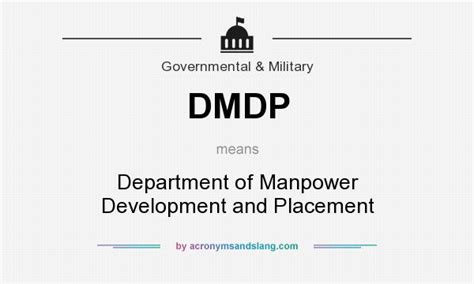 department of manpower development and placement|Department of Manpower Development and Placement.